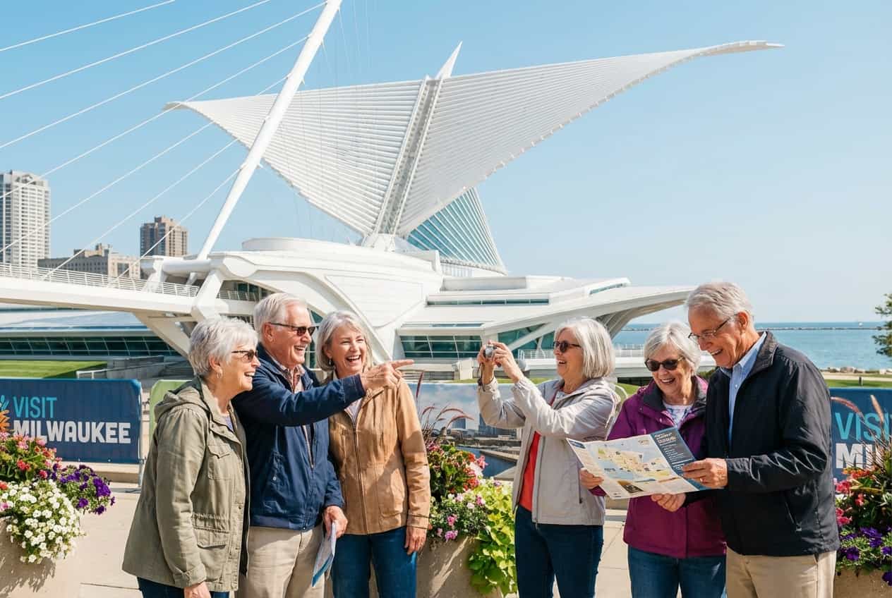 Gentle 2-Day Milwaukee Visit for Seniors — Art, Lakefront & Comfortable Dining Gentle 2-Day Milwaukee Visit for Seniors — Art, Lakefront & Comfortable Dining