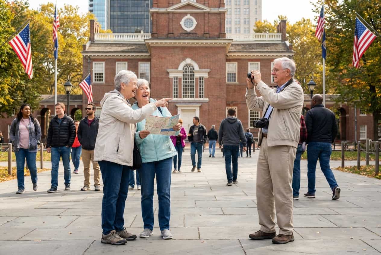 Gentle 2-day Philadelphia itinerary for seniors (May — Spring) Gentle 2-day Philadelphia itinerary for seniors (May — Spring)