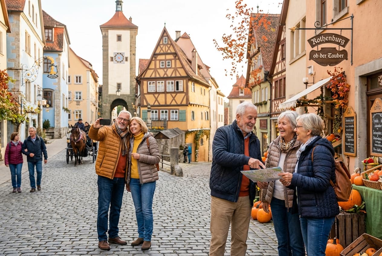 Gentle 2-Day Senior-Friendly Visit to Rothenburg ob der Tauber Gentle 2-Day Senior-Friendly Visit to Rothenburg ob der Tauber