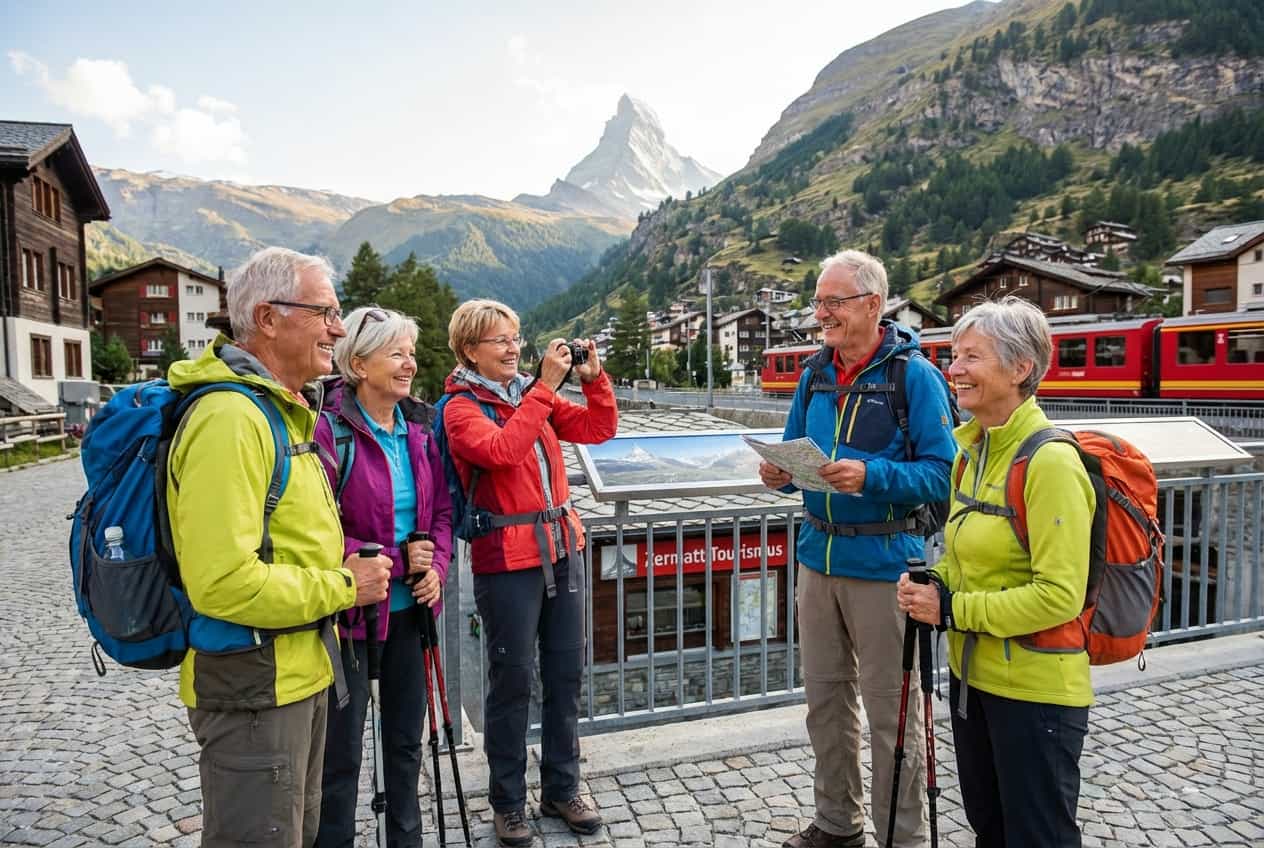 Gentle 2-Day Zermatt: Comfortable Sightseeing for Seniors Gentle 2-Day Zermatt: Comfortable Sightseeing for Seniors