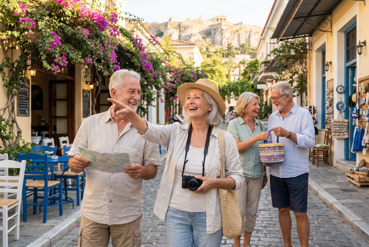 Gentle 3-Day Athens for Seniors (Spring) Gentle 3-Day Athens for Seniors (Spring)