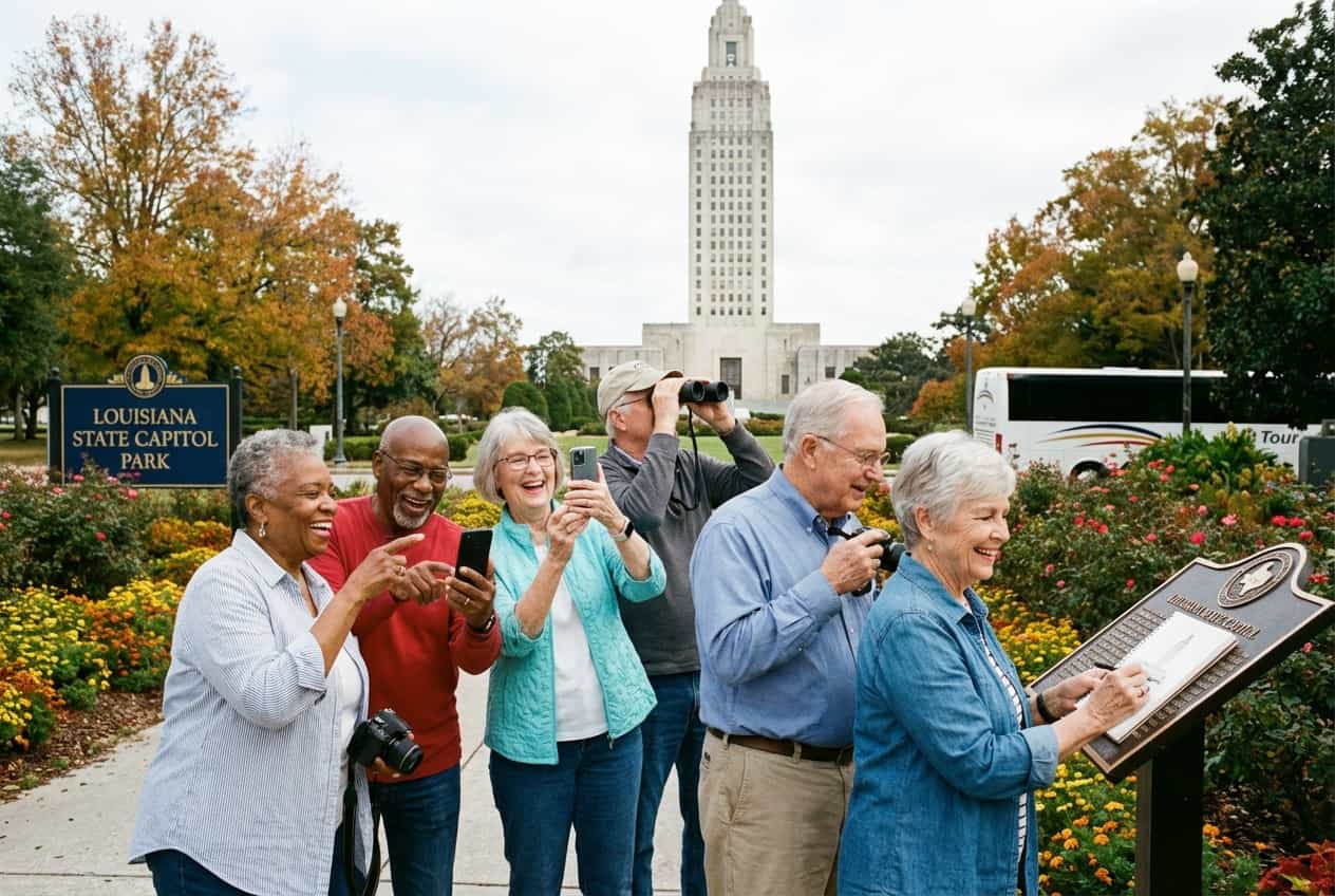 Gentle 3-Day Baton Rouge Visit for Seniors (Spring) Gentle 3-Day Baton Rouge Visit for Seniors (Spring)