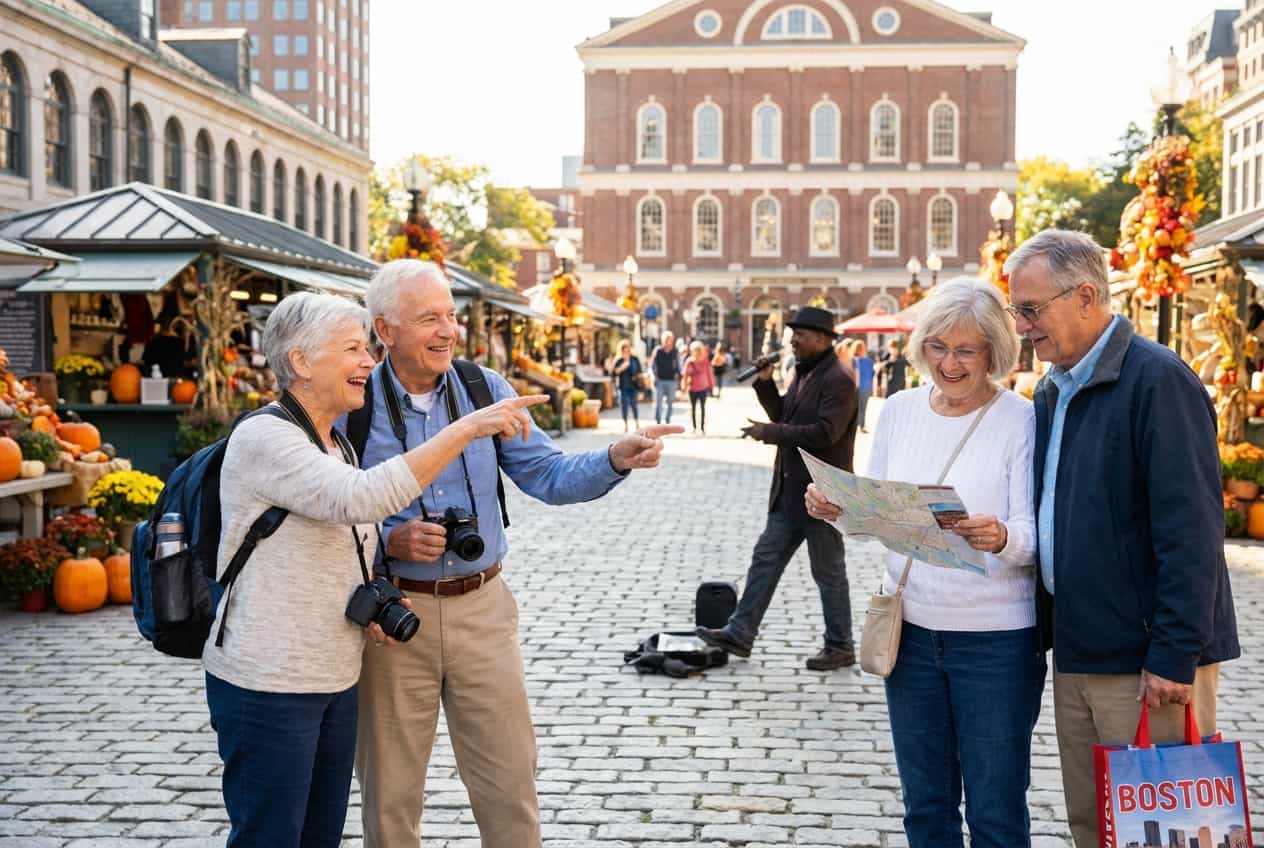 Gentle 3-Day Boston Tour for Seniors (September, Autumn) Gentle 3-Day Boston Tour for Seniors (September, Autumn)