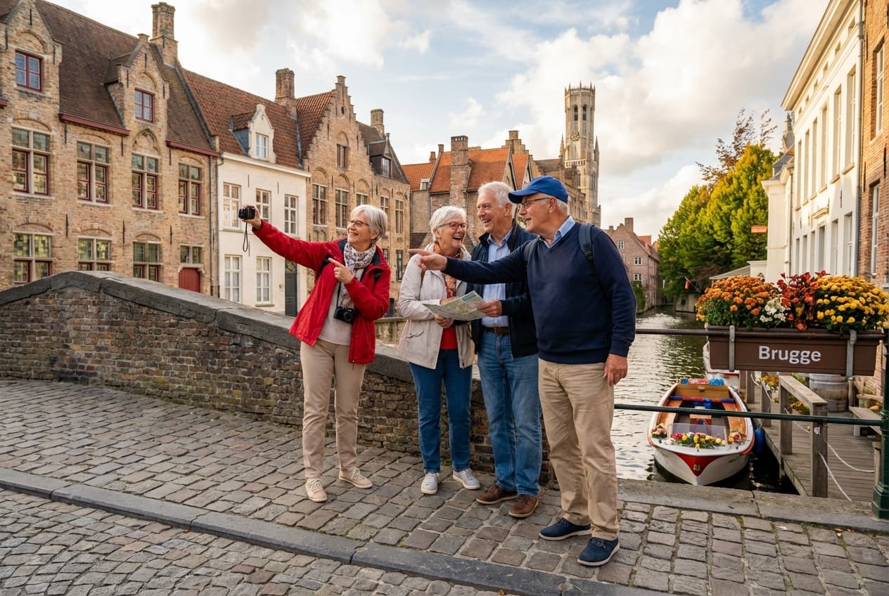 Gentle 3-Day Bruges for Seniors — Comfortable, Accessible, & Relaxed Gentle 3-Day Bruges for Seniors — Comfortable, Accessible, & Relaxed