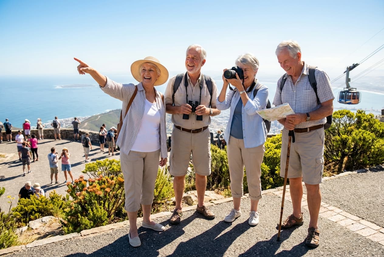 Gentle 3-day Cape Town for Seniors — Autumn (April) Gentle 3-day Cape Town for Seniors — Autumn (April)