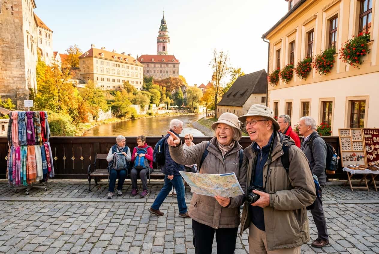 Gentle 3-Day Český Krumlov Visit for Seniors (September - Autumn) Gentle 3-Day Český Krumlov Visit for Seniors (September - Autumn)