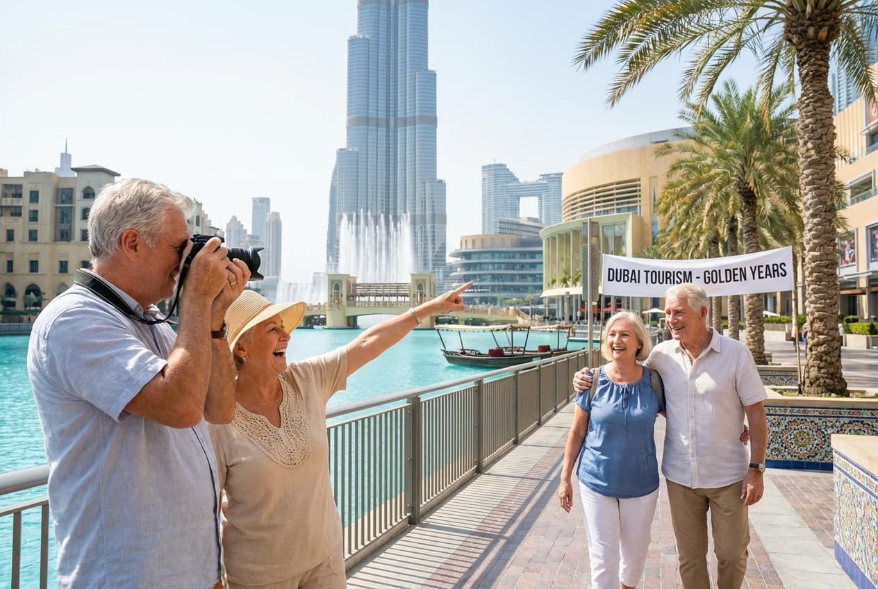 Gentle 3-Day Dubai for Seniors — Comfort, Calm & Cultural Highlights Gentle 3-Day Dubai for Seniors — Comfort, Calm & Cultural Highlights