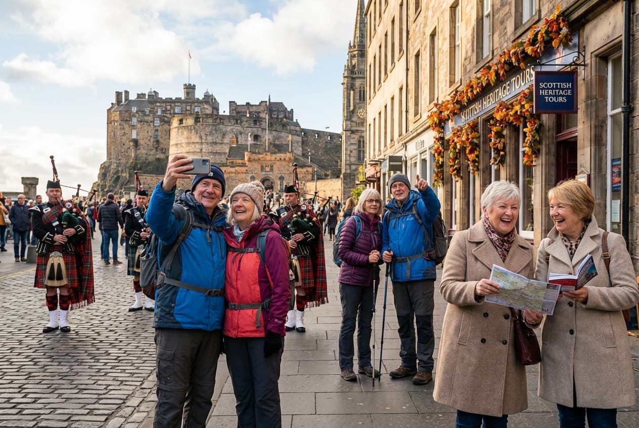 Gentle 3-Day Edinburgh: Comfortable, Accessible Touring for Seniors (May - Spring) Gentle 3-Day Edinburgh: Comfortable, Accessible Touring for Seniors (May - Spring)