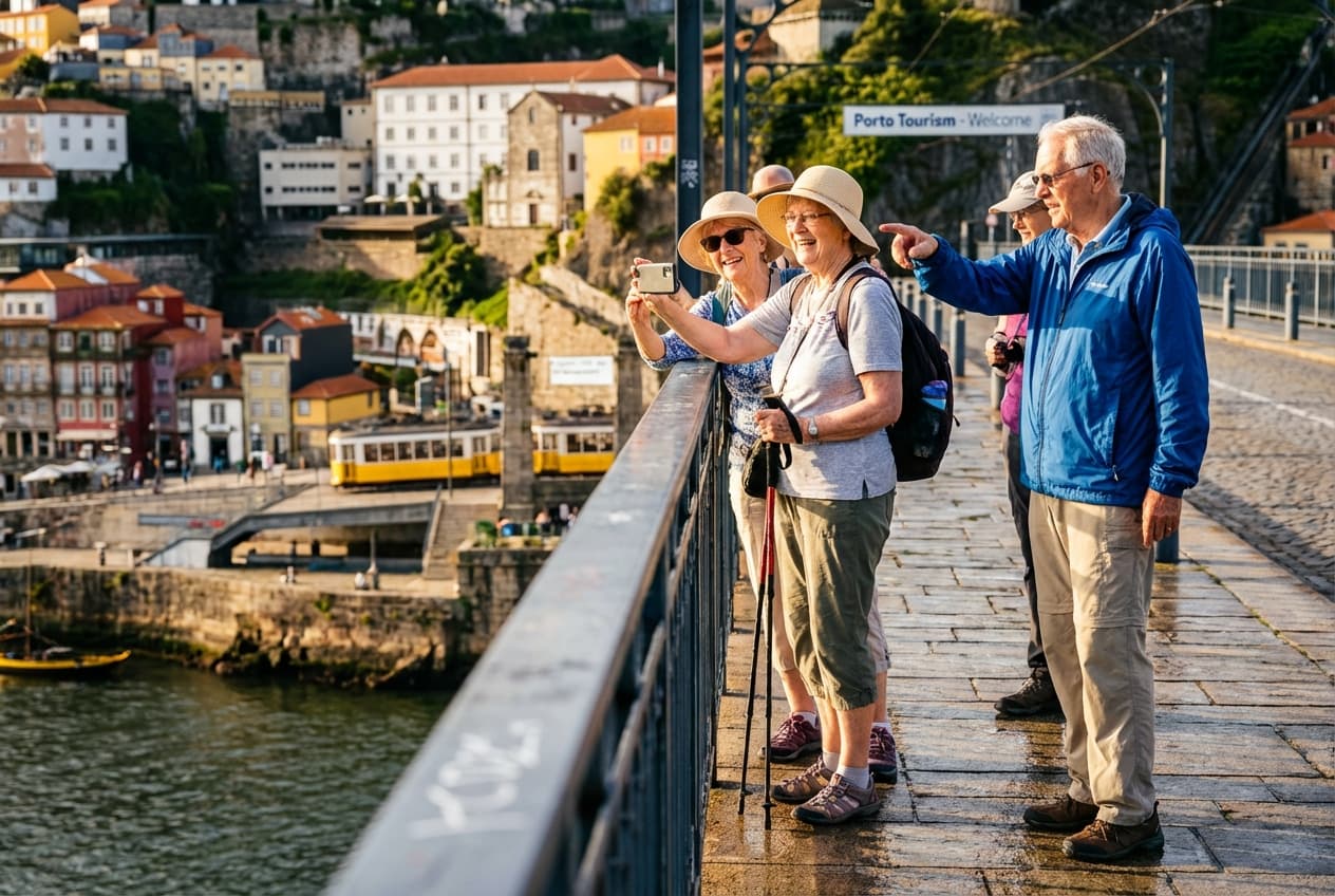 Gentle 3-day Porto itinerary for seniors (May — Spring) Gentle 3-day Porto itinerary for seniors (May — Spring)
