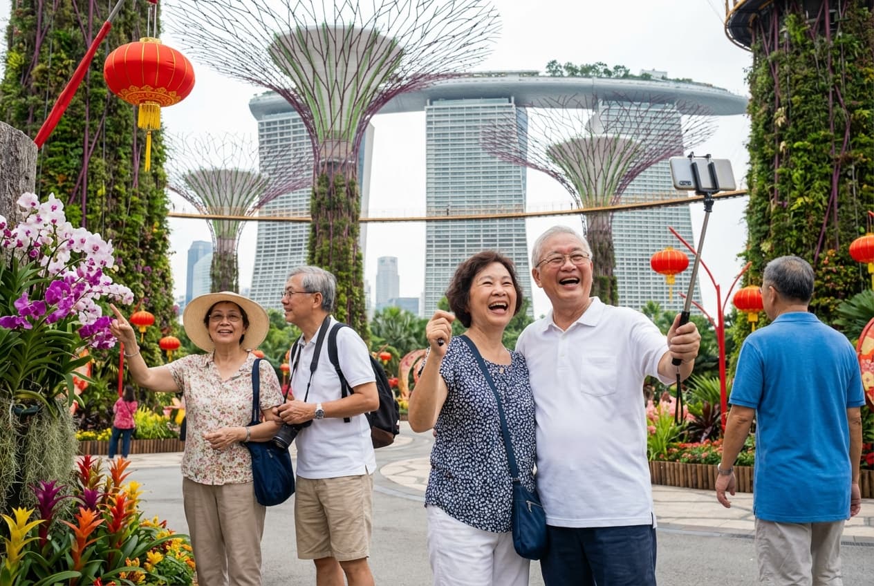 Gentle 3-Day Singapore for Seniors — Comfortable, Accessible & Calm Gentle 3-Day Singapore for Seniors — Comfortable, Accessible & Calm