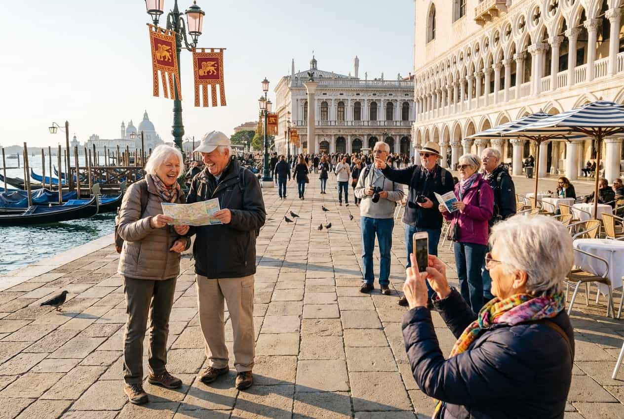 Gentle 3-Day Venice for Seniors — Comfortable, Accessible, and Relaxed Gentle 3-Day Venice for Seniors — Comfortable, Accessible, and Relaxed