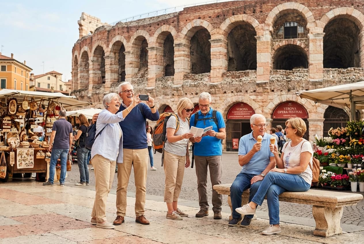 Gentle 3-Day Verona: Comfortable, Accessible Touring for Seniors Gentle 3-Day Verona: Comfortable, Accessible Touring for Seniors