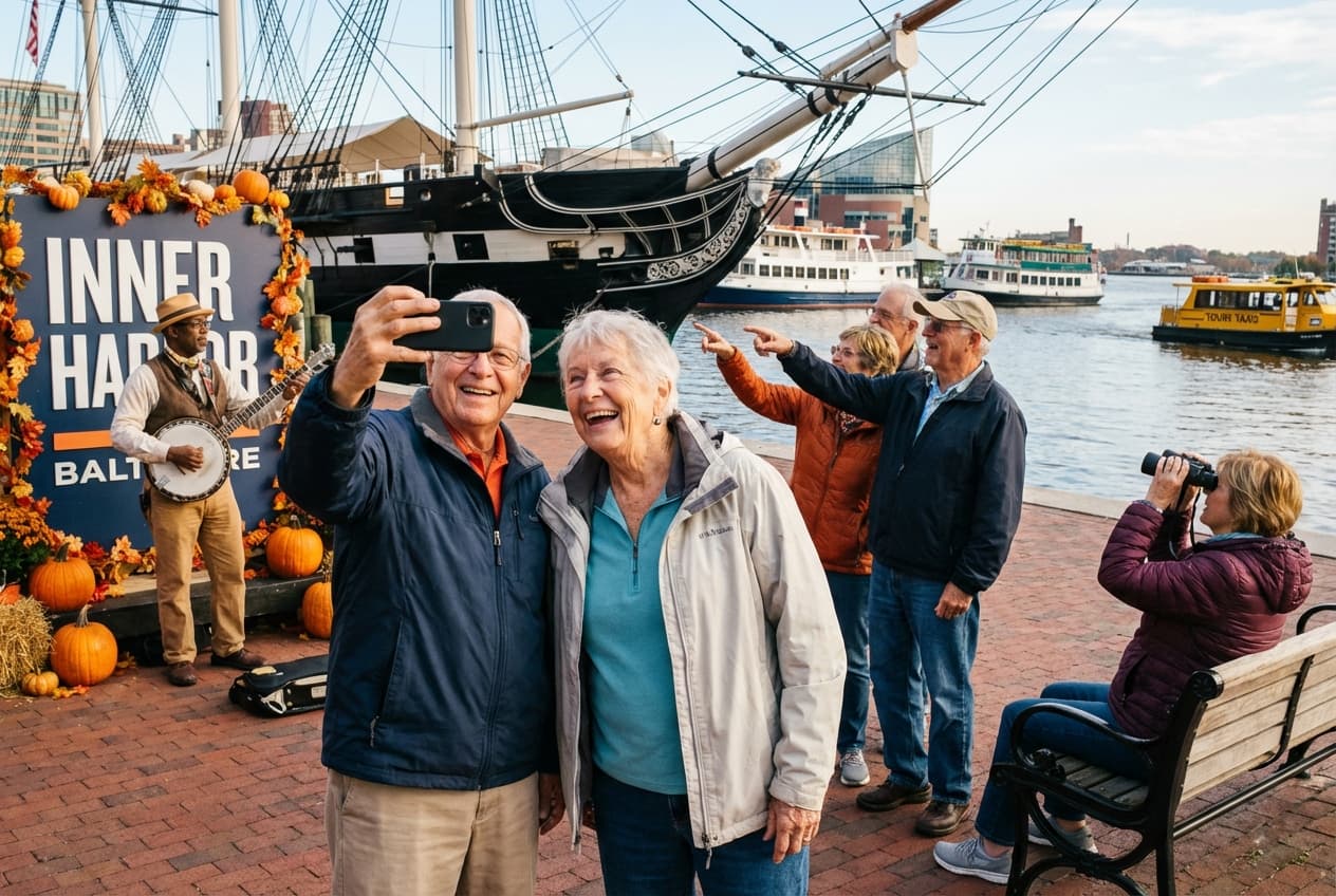 Gentle, Accessible 1-Day Baltimore (Spring) — Calm sights, short walks Gentle, Accessible 1-Day Baltimore (Spring) — Calm sights, short walks