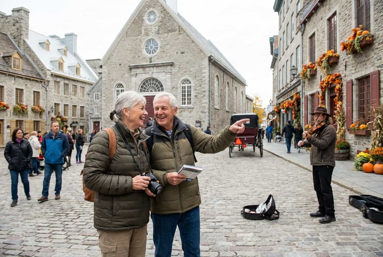 Gentle, Accessible 2-Day Québec City for Seniors (Autumn) Gentle, Accessible 2-Day Québec City for Seniors (Autumn)