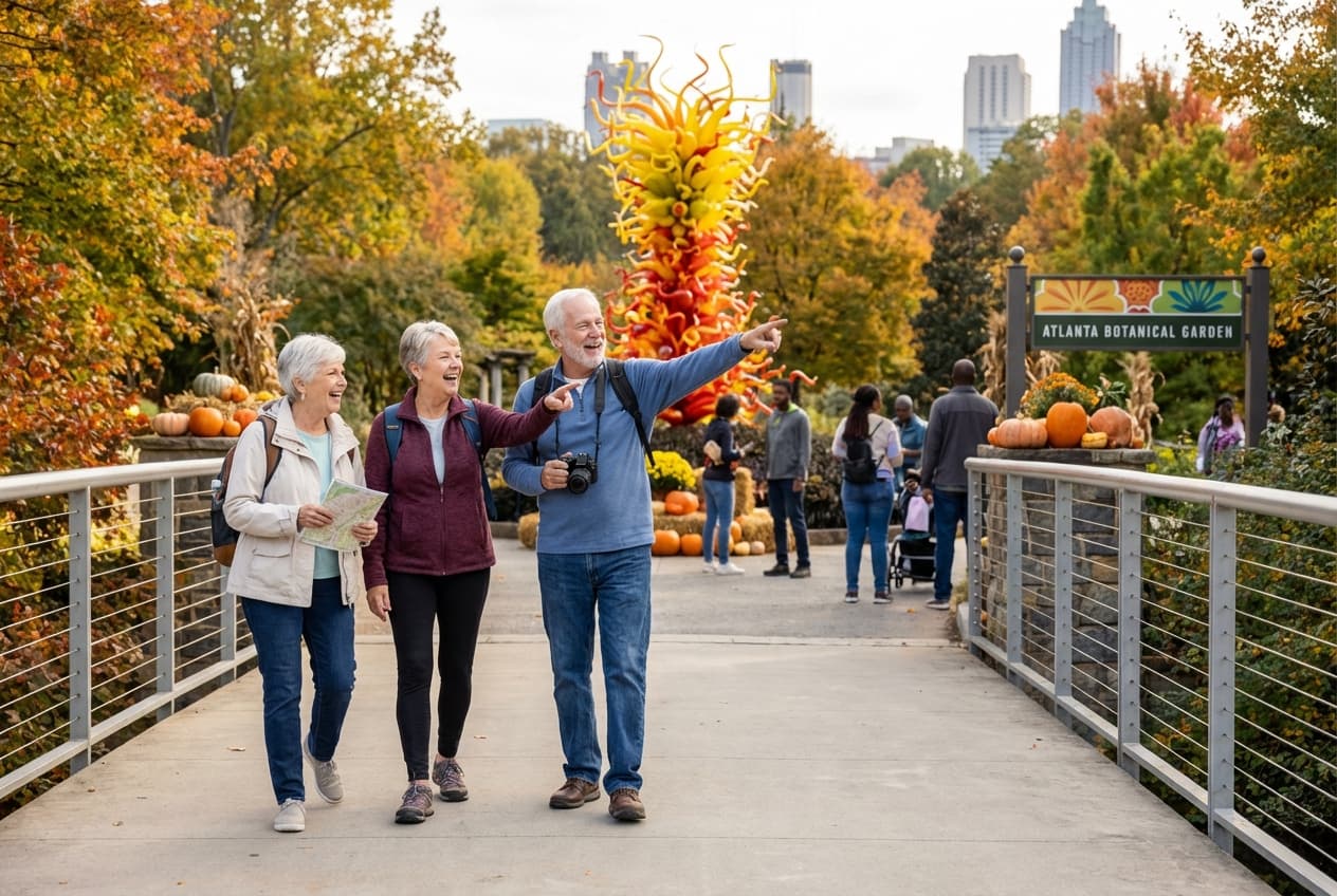 Gentle, Accessible Day in Atlanta — Midtown to Downtown (Seniors) Gentle, Accessible Day in Atlanta — Midtown to Downtown (Seniors)