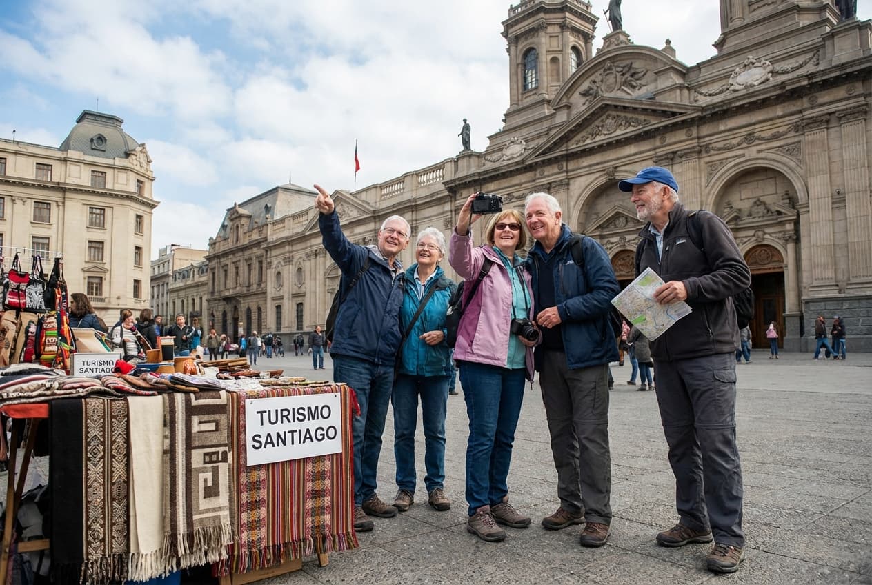 Gentle, accessible day in central Santiago for seniors Gentle, accessible day in central Santiago for seniors