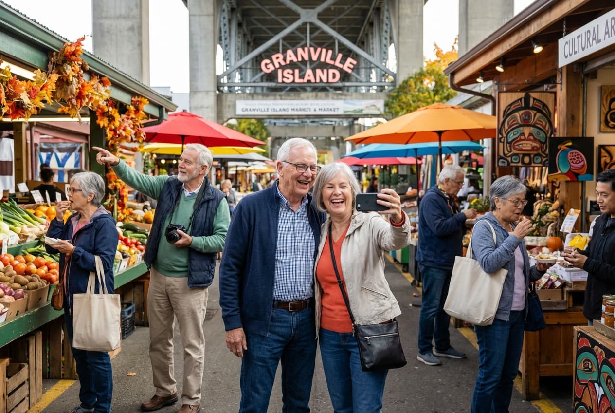 Gentle, Accessible Day in Downtown Vancouver & Granville Island Gentle, Accessible Day in Downtown Vancouver & Granville Island