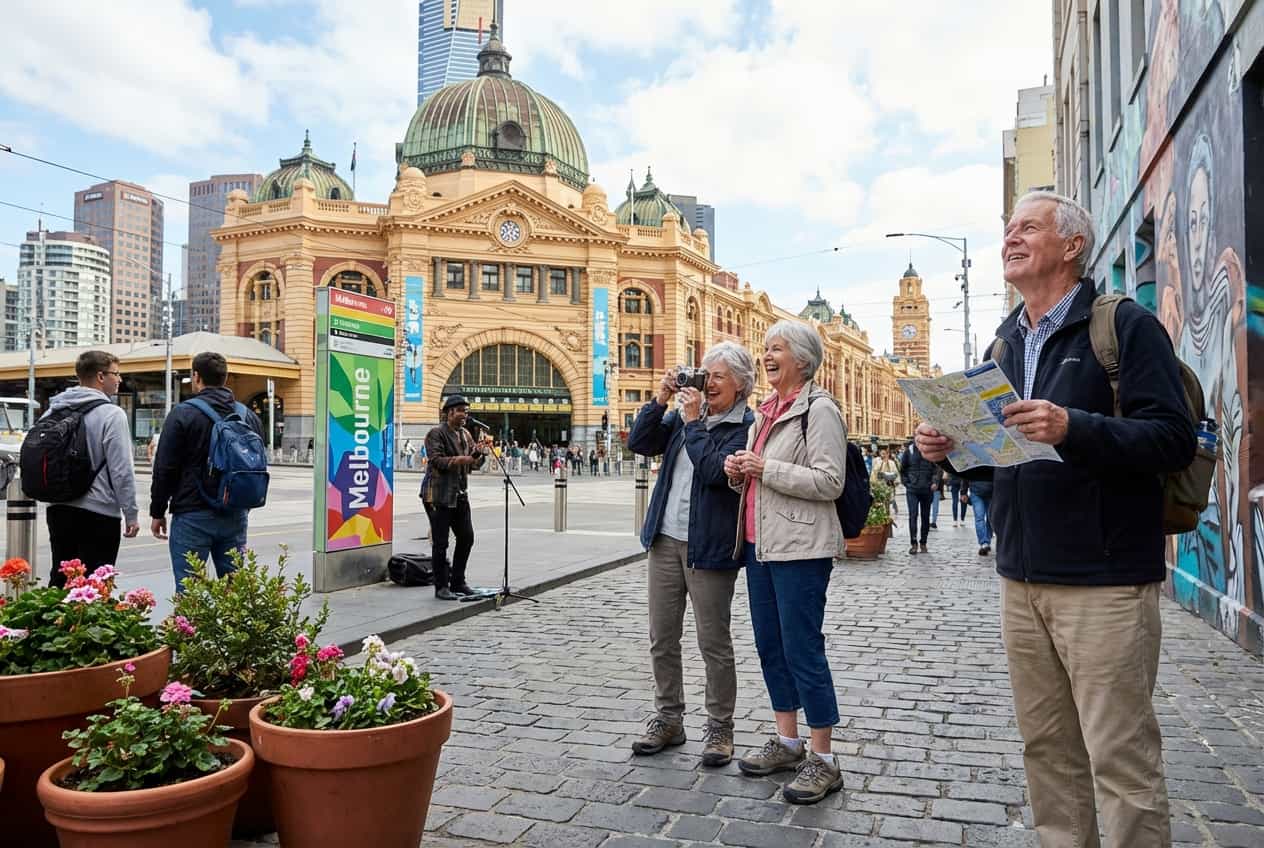 Gentle, Accessible Day in Melbourne — Botanic Gardens, Culture and Riverside Rest Gentle, Accessible Day in Melbourne — Botanic Gardens, Culture and Riverside Rest