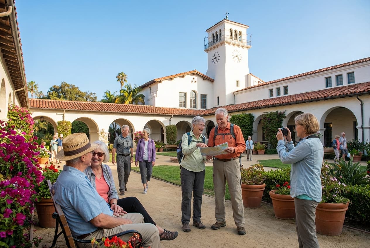 Gentle, Accessible Day in Santa Barbara for Seniors Gentle, Accessible Day in Santa Barbara for Seniors