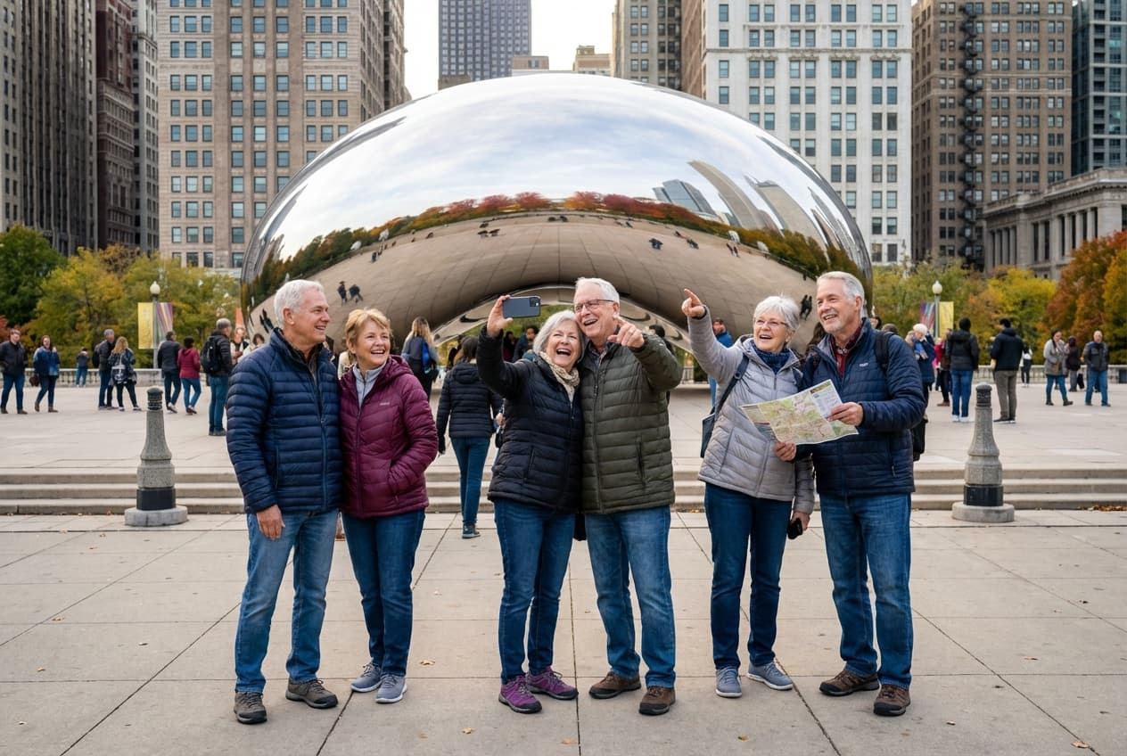 Gentle Chicago: Accessible 1-Day Autumn Itinerary for Seniors Gentle Chicago: Accessible 1-Day Autumn Itinerary for Seniors