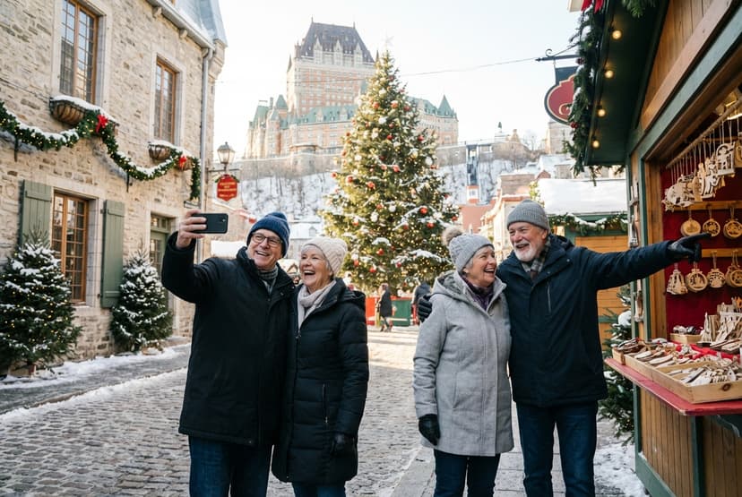 Gentle Christmas in Québec City — 3-Day Senior-Friendly Itinerary Gentle Christmas in Québec City — 3-Day Senior-Friendly Itinerary