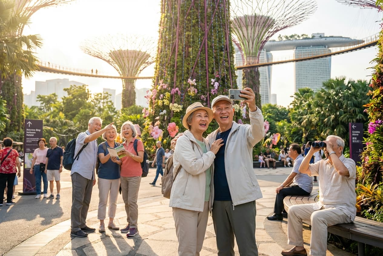 Gentle, Comfortable 2-Day Singapore Visit for Seniors Gentle, Comfortable 2-Day Singapore Visit for Seniors