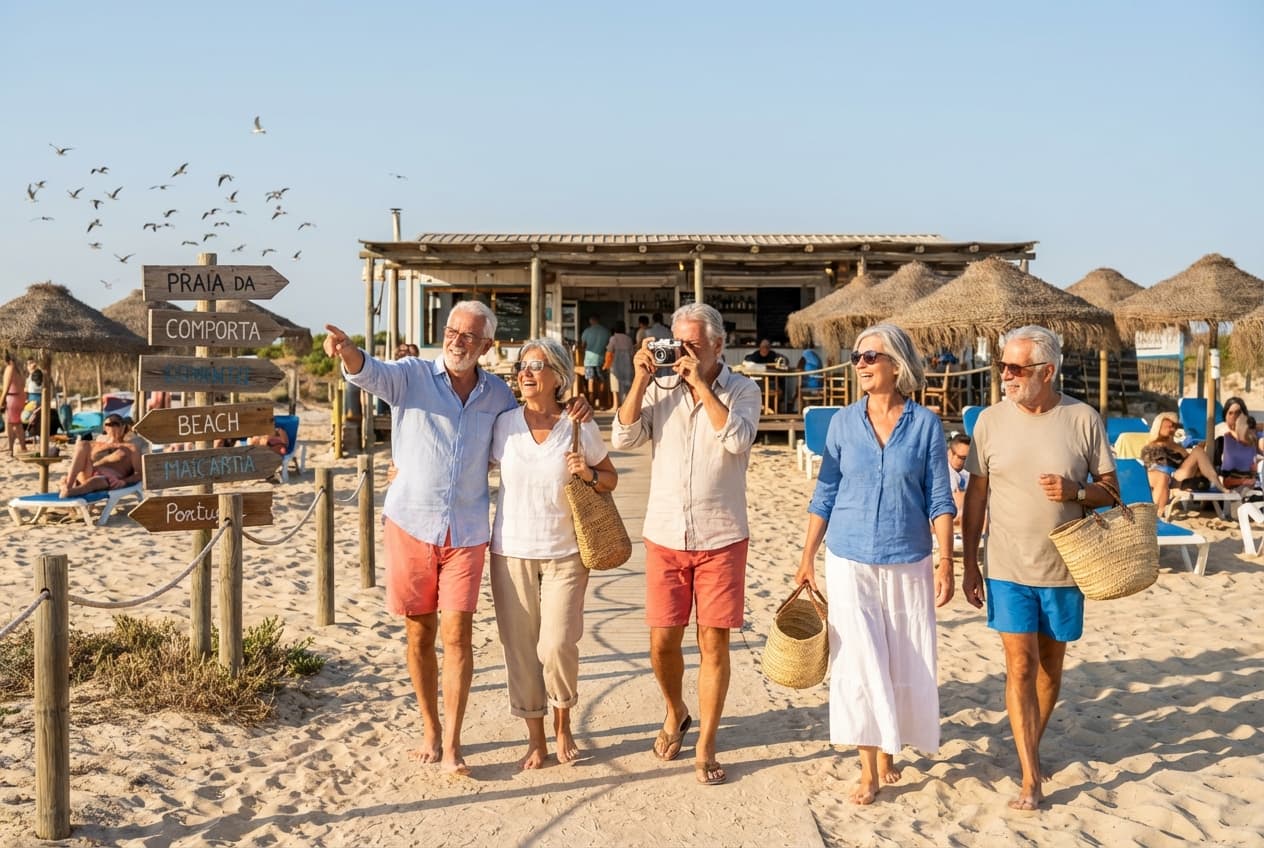 Gentle Comporta Day — Comfortable & Scenic for Seniors Gentle Comporta Day — Comfortable & Scenic for Seniors