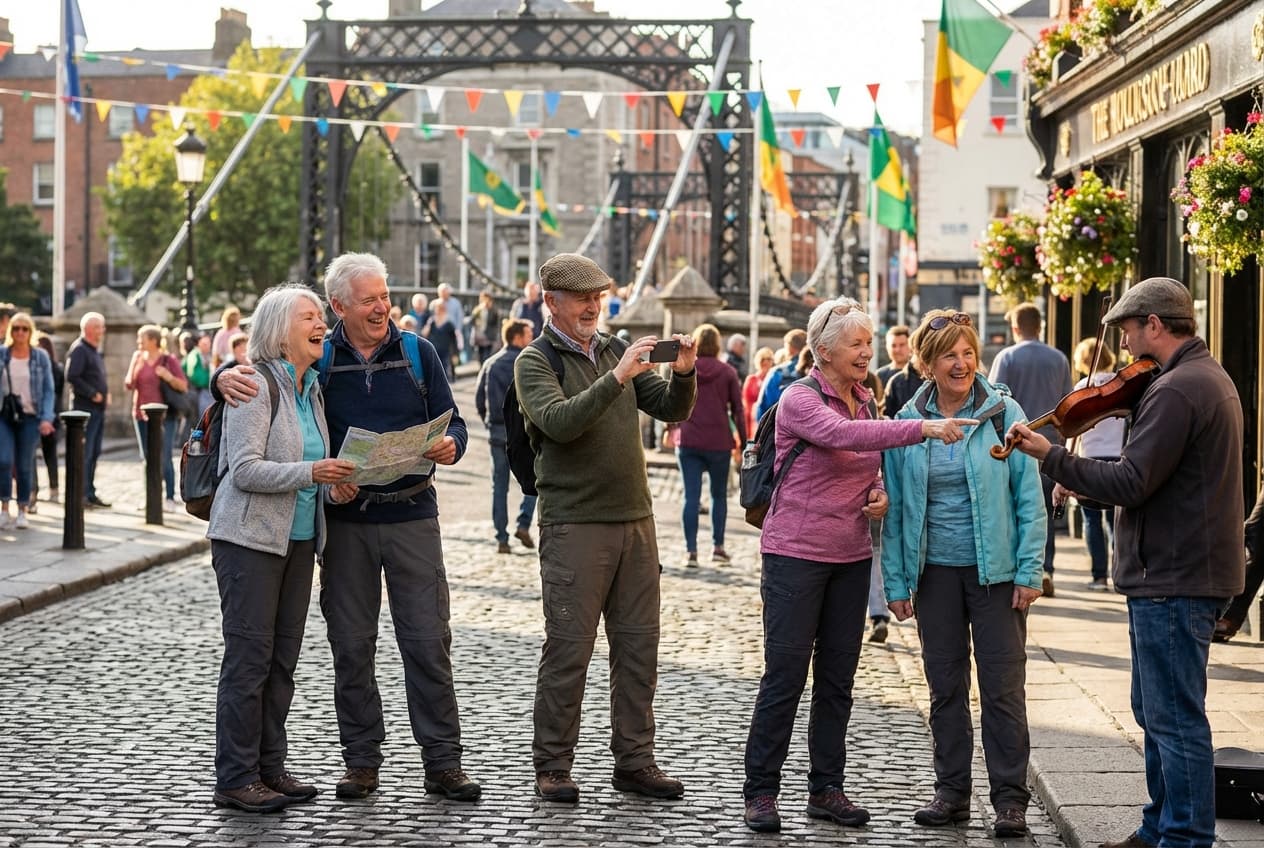 Gentle Dublin in Winter — 1-Day Accessible City Stroll with Views & Cozy Meals Gentle Dublin in Winter — 1-Day Accessible City Stroll with Views & Cozy Meals