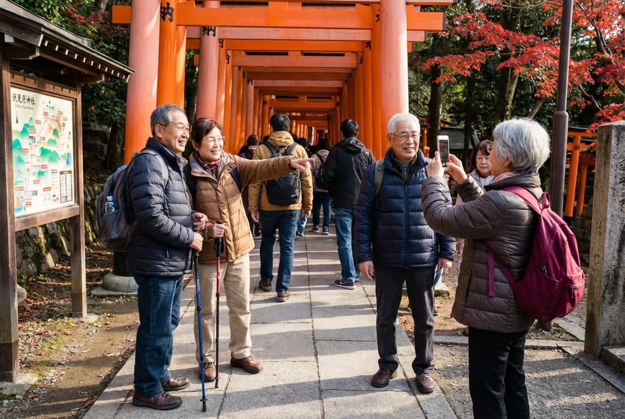 Kyoto in 1 Day - Kinkaku-ji (Golden Pavilion) — short, level viewing circuit Kyoto in 1 Day - Kinkaku-ji (Golden Pavilion) — short, level viewing circuit