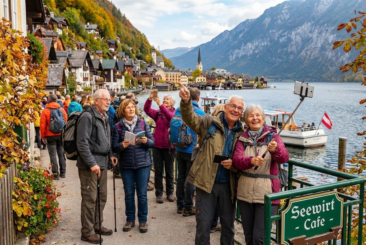 Gentle One-Day Hallstatt for Seniors — September (Autumn) Gentle One-Day Hallstatt for Seniors — September (Autumn)