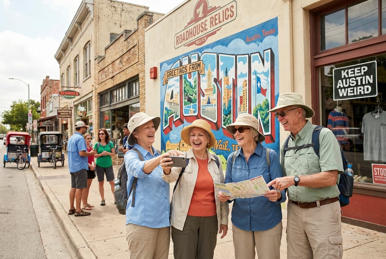 Gentle, Senior-Friendly 2-Day Austin Visit (April, Spring) Gentle, Senior-Friendly 2-Day Austin Visit (April, Spring)
