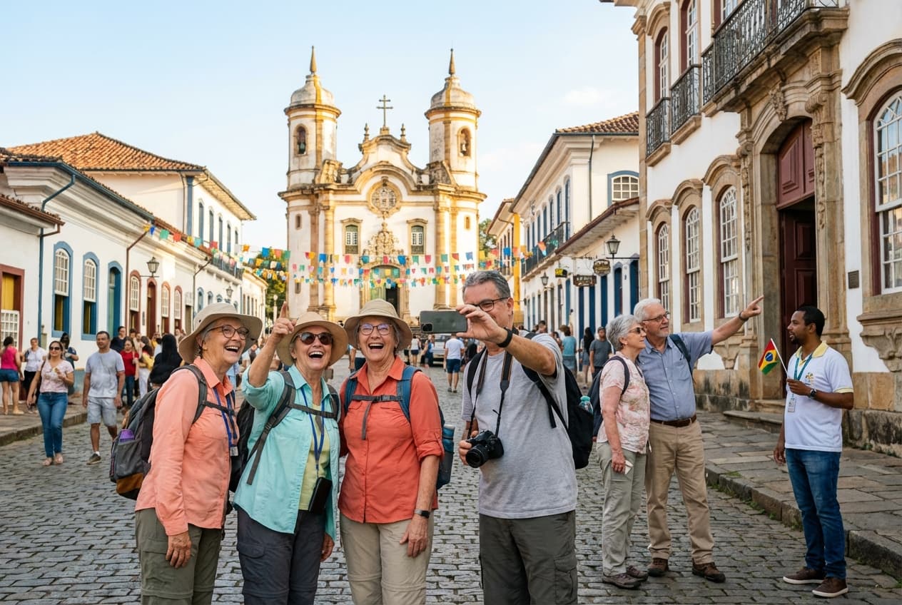 Gentle, senior-friendly 2-day cultural stay in Ouro Preto Gentle, senior-friendly 2-day cultural stay in Ouro Preto