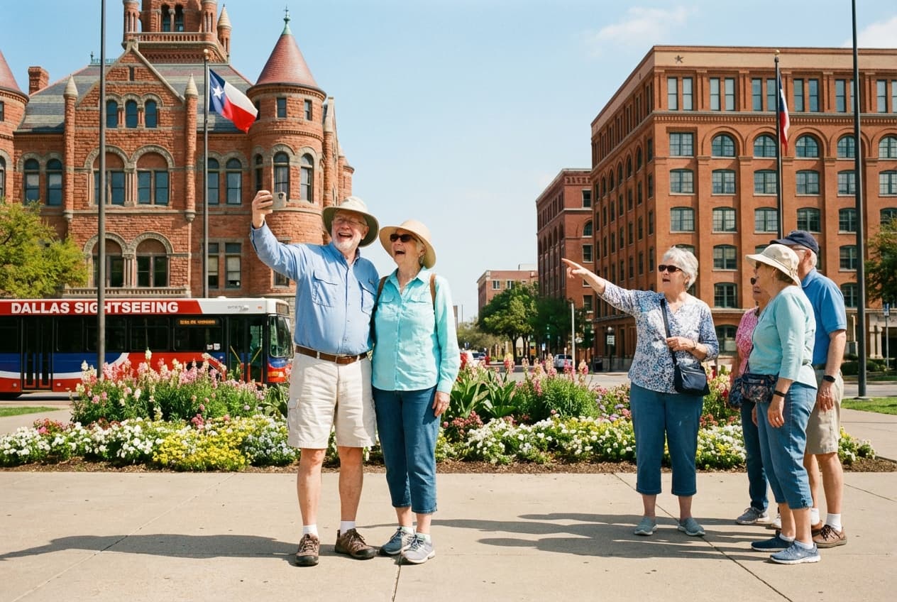 Gentle Spring Day in Dallas — Parks, Art, and Calm Dining (Senior-friendly) Gentle Spring Day in Dallas — Parks, Art, and Calm Dining (Senior-friendly)