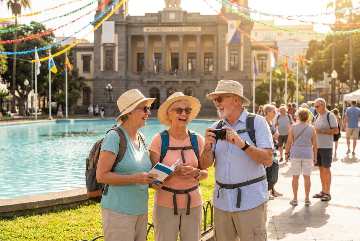 Gentle Spring Day in Santa Cruz de Tenerife (Seniors) Gentle Spring Day in Santa Cruz de Tenerife (Seniors)