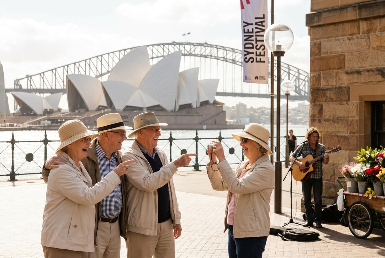 Gentle Sydney Harbour day — accessible sights, short transfers, calm meals Gentle Sydney Harbour day — accessible sights, short transfers, calm meals