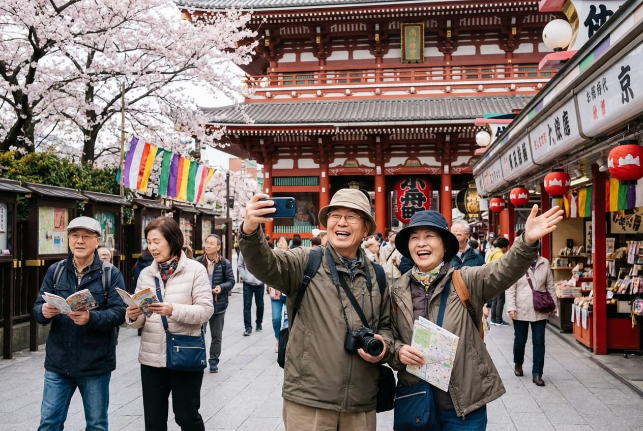 Gentle Tokyo for Seniors — Ueno, Asakusa & Ginza (February) Gentle Tokyo for Seniors — Ueno, Asakusa & Ginza (February)