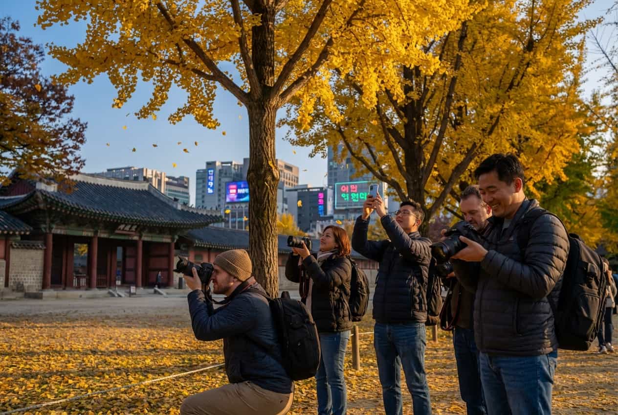 Ginkgo Gold & Neon Nights — 3-day Seoul Photo Itinerary Ginkgo Gold & Neon Nights — 3-day Seoul Photo Itinerary
