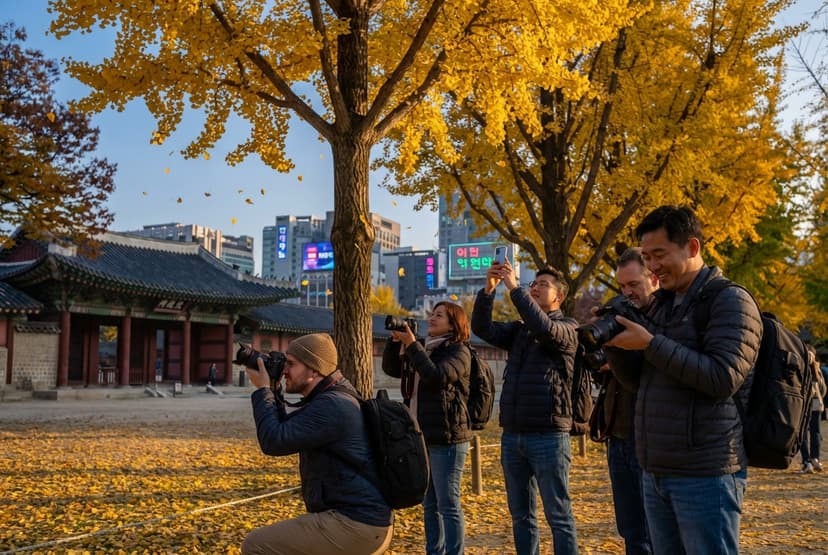 Ginkgo Gold & Neon Nights — 3-day Seoul Photo Itinerary