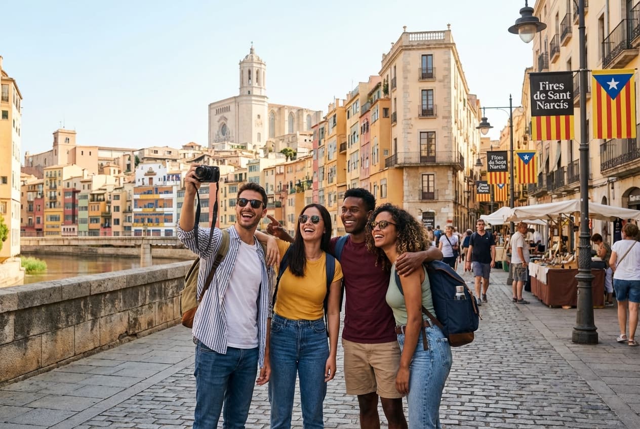 Girona in a Day — Friends' Fun & Active Spring Sprint Girona in a Day — Friends' Fun & Active Spring Sprint