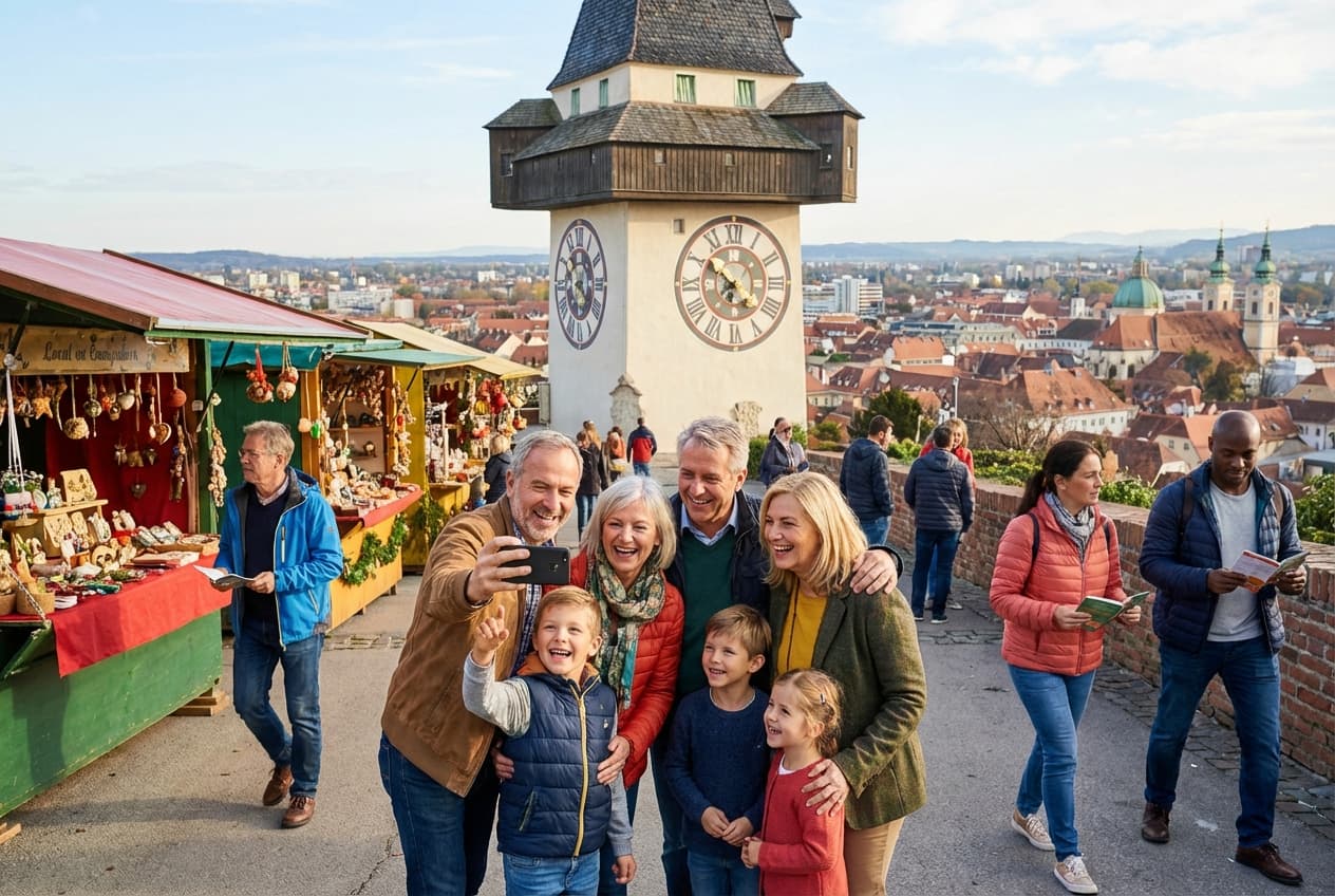 Graz in a Day — Family-friendly Spring (May) Route Graz in a Day — Family-friendly Spring (May) Route