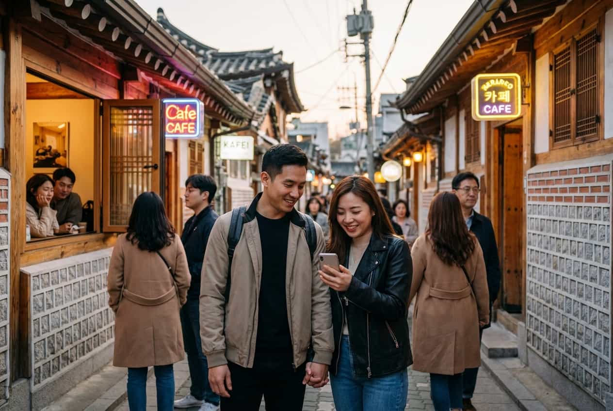 Hanok Evenings and Neon Strolls: Romance in Contrasts — 4‑Day Seoul for Couples (November) Hanok Evenings and Neon Strolls: Romance in Contrasts — 4‑Day Seoul for Couples (November)
