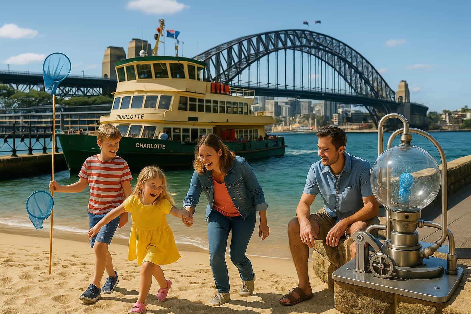 Harbour Wild: Ferries, Beaches & Hands‑On Science — Sydney, 3-Day Family Escape Harbour Wild: Ferries, Beaches & Hands‑On Science — Sydney, 3-Day Family Escape