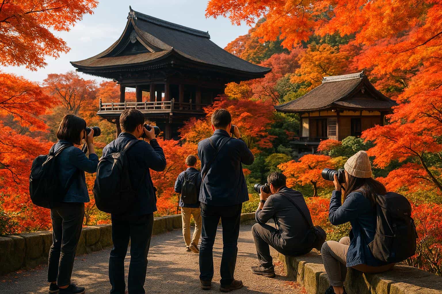 Kōyō Lens Circuit: Temples, Tea Houses, and Maple Fire — Kyoto, 3 Days Kōyō Lens Circuit: Temples, Tea Houses, and Maple Fire — Kyoto, 3 Days