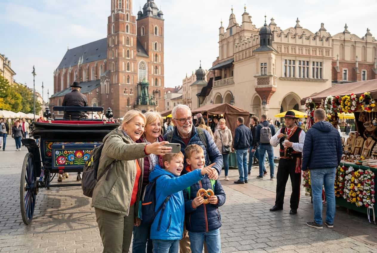Kraków in a Day — Family-friendly Spring Walk (May) Kraków in a Day — Family-friendly Spring Walk (May)