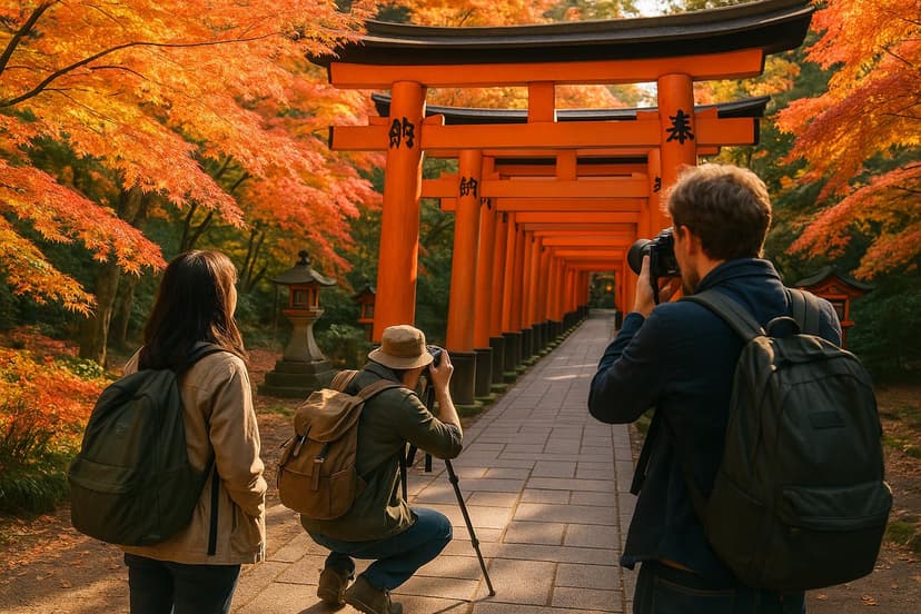 Kyoto — Autumn Momiji: Dawn-to-Dusk Shrine & Temple Photography (3 days)