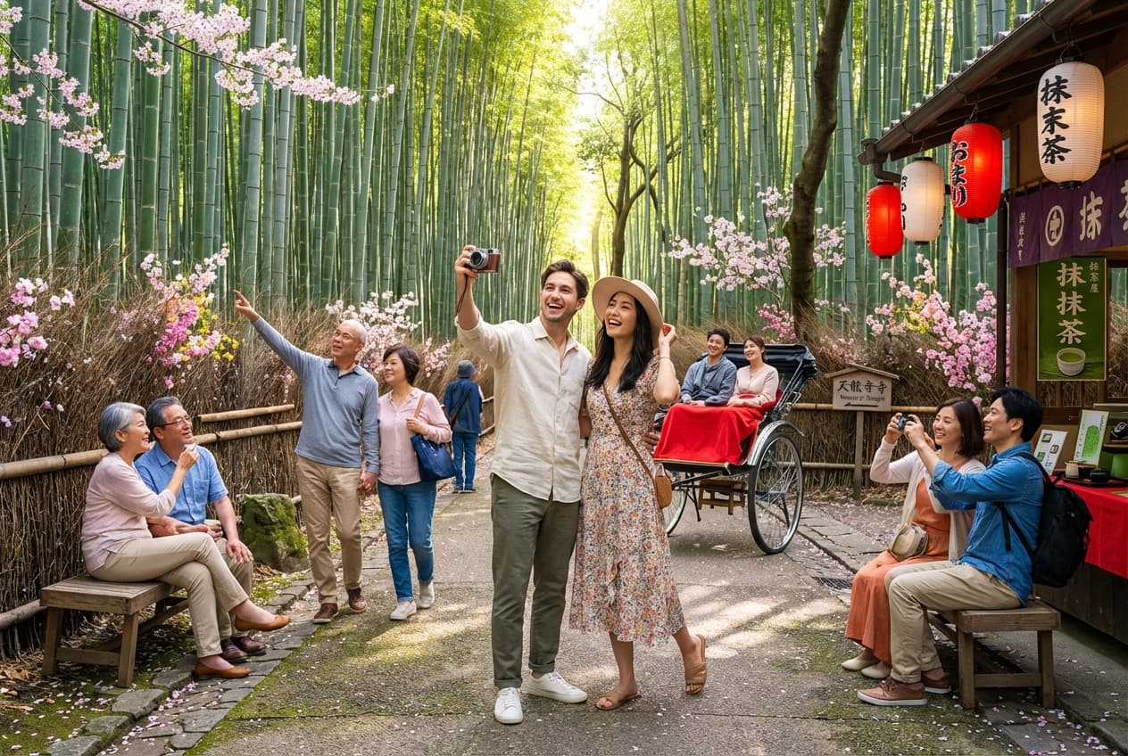 Kyoto in Bloom: 3 Romantic Days for Couples Kyoto in Bloom: 3 Romantic Days for Couples