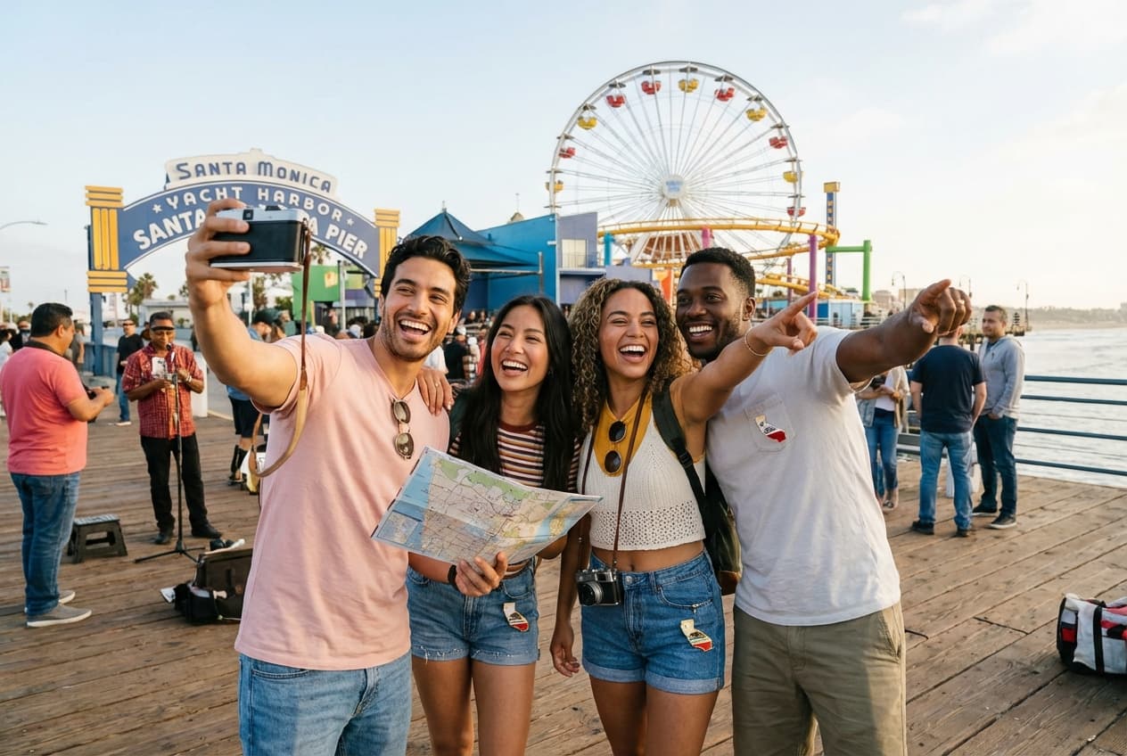 LA Friends Weekend: Food Halls, Bikes, Beaches & Live Music LA Friends Weekend: Food Halls, Bikes, Beaches & Live Music