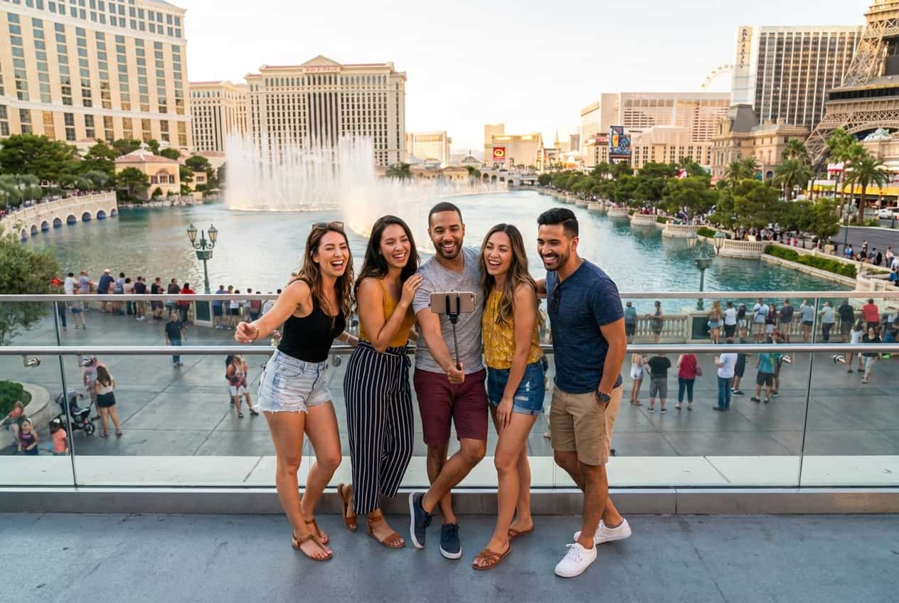 Las Vegas in a Day — Friends' Fun & Vibrant One-Day Adventure Las Vegas in a Day — Friends' Fun & Vibrant One-Day Adventure