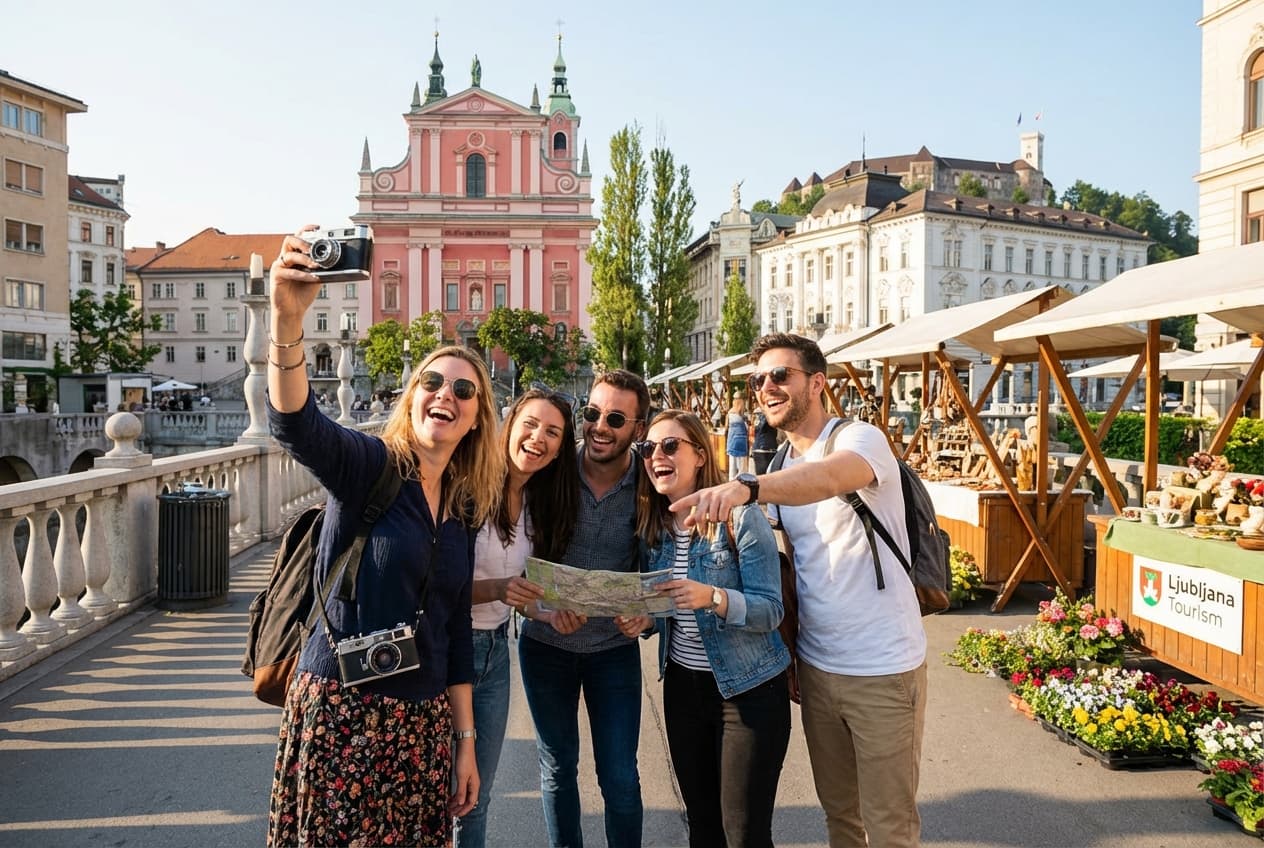 Ljubljana in a Day — Friends' Fun & Vibrant One-Day Circuit Ljubljana in a Day — Friends' Fun & Vibrant One-Day Circuit