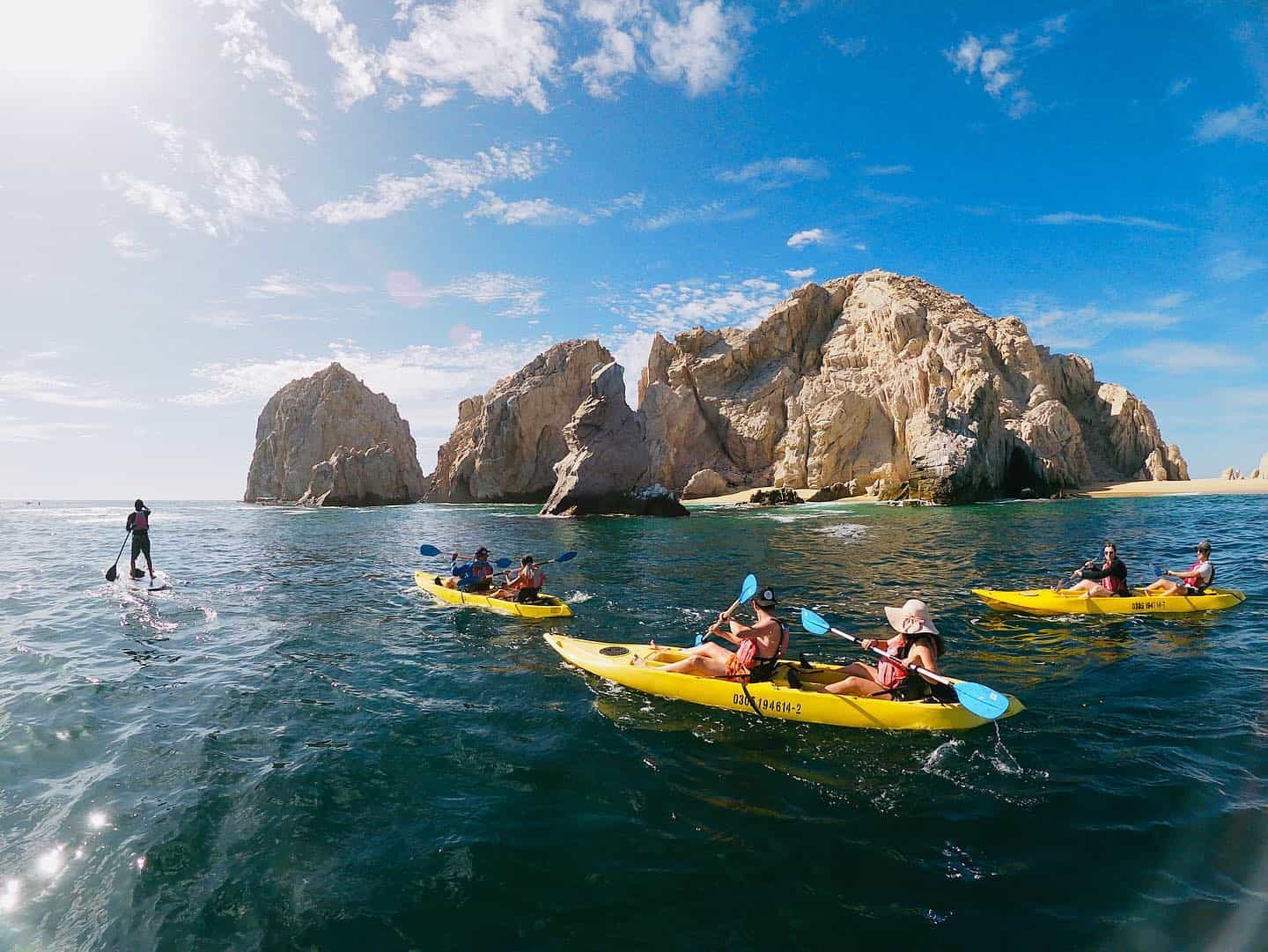 Los Cabos Arch and Playa del Amor Tour by Glass Bottom Kayak Los Cabos Arch and Playa del Amor Tour by Glass Bottom Kayak